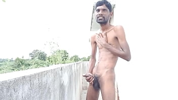 Rajesh Spitting On The Dick, Spanking, Showing Ass, Butt, Moaning And Huge Cum Load free video